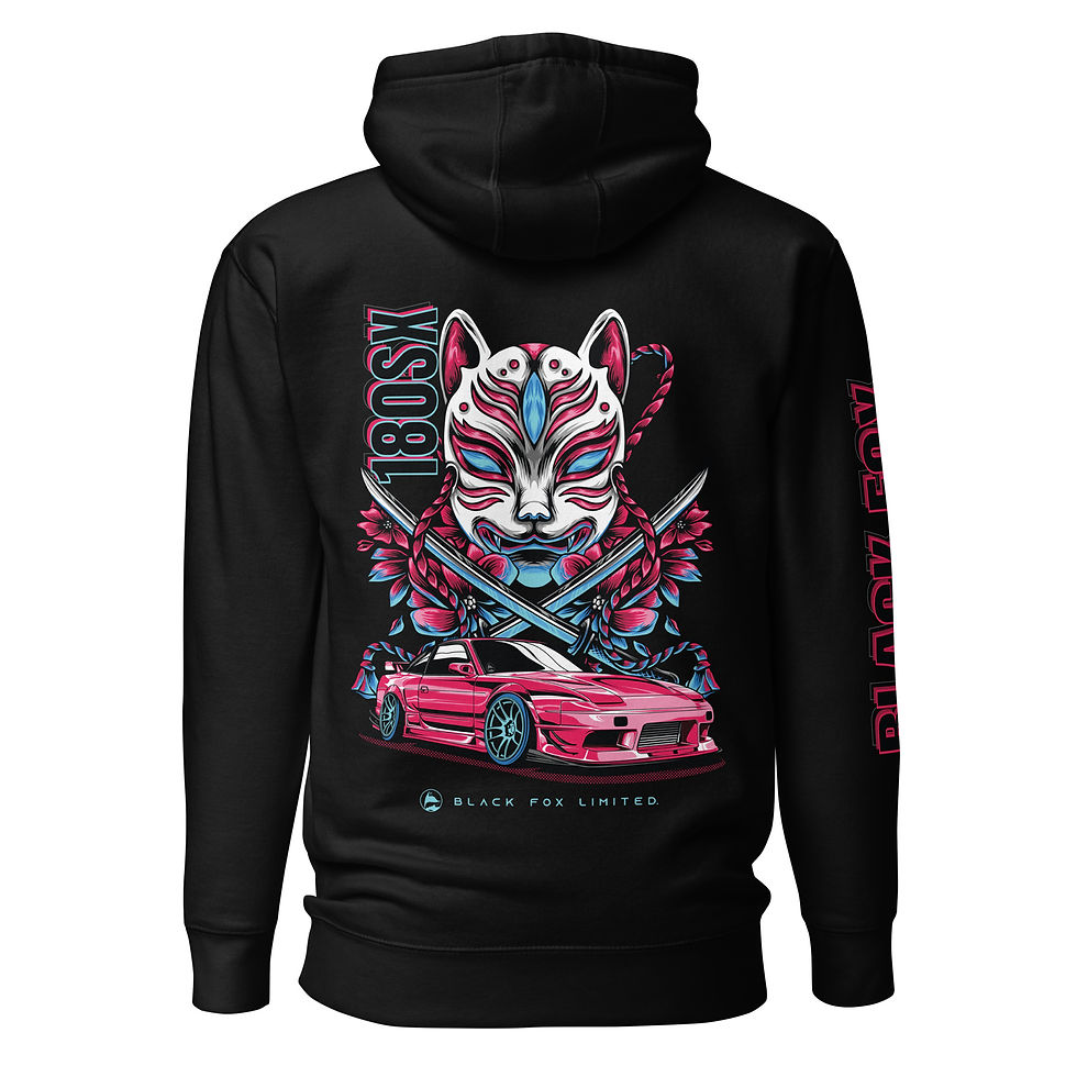 Thumbnail: 180SX JAPANESE Kitsune Hoodie