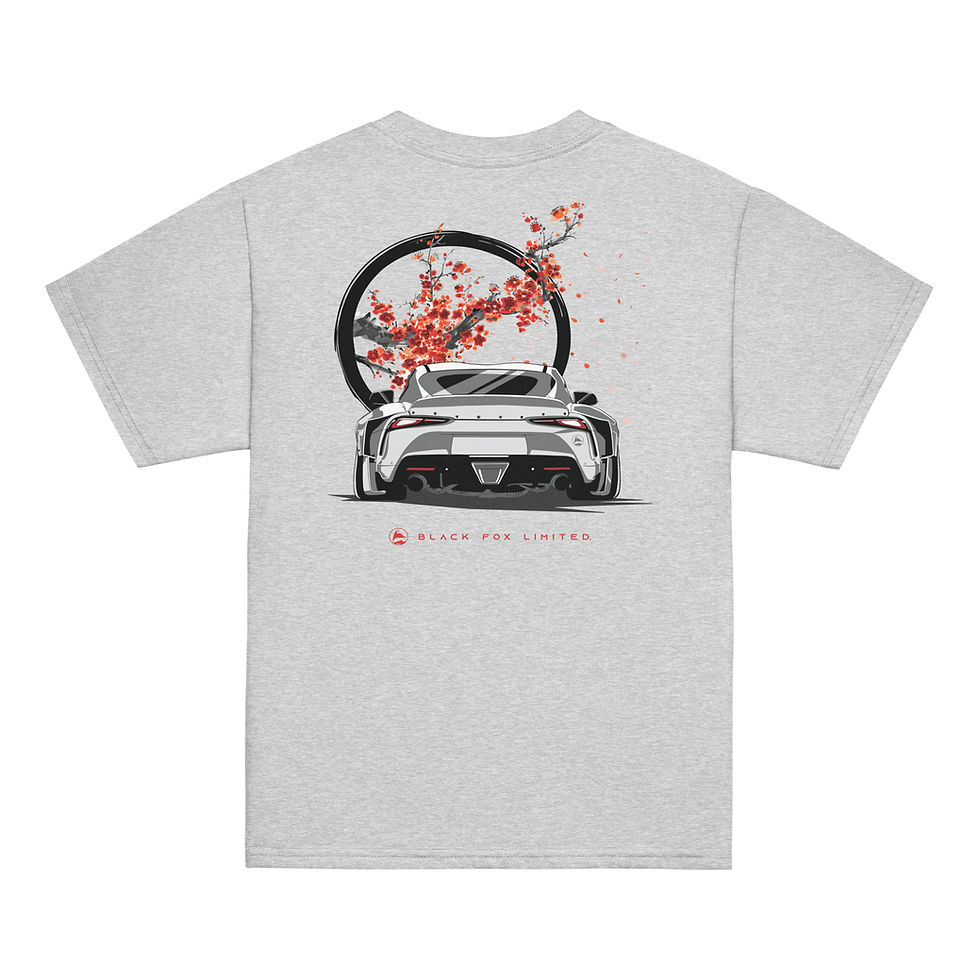 Thumbnail: Toyota Supra Cherry Blossom Youth classic tee