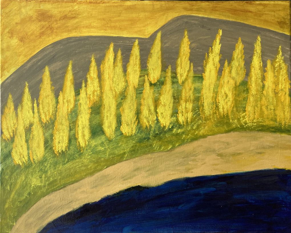 _34 Yellow Trees & Yellow Sky