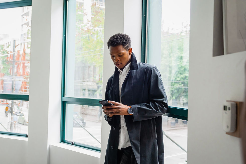 Employee using a personal phone for work under a BYOD policy