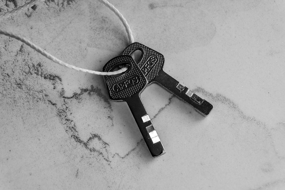 Two keys side by side, how data privacy and data security overlap
