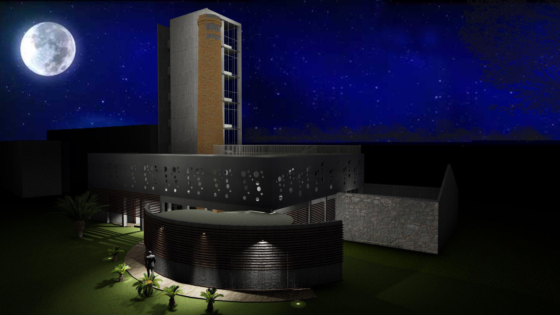 Render exterior propuesta inicial