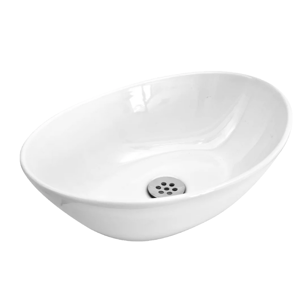 Vista frontal lavamanos Vessel Portobello