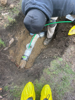 Algonquin drain line backed up