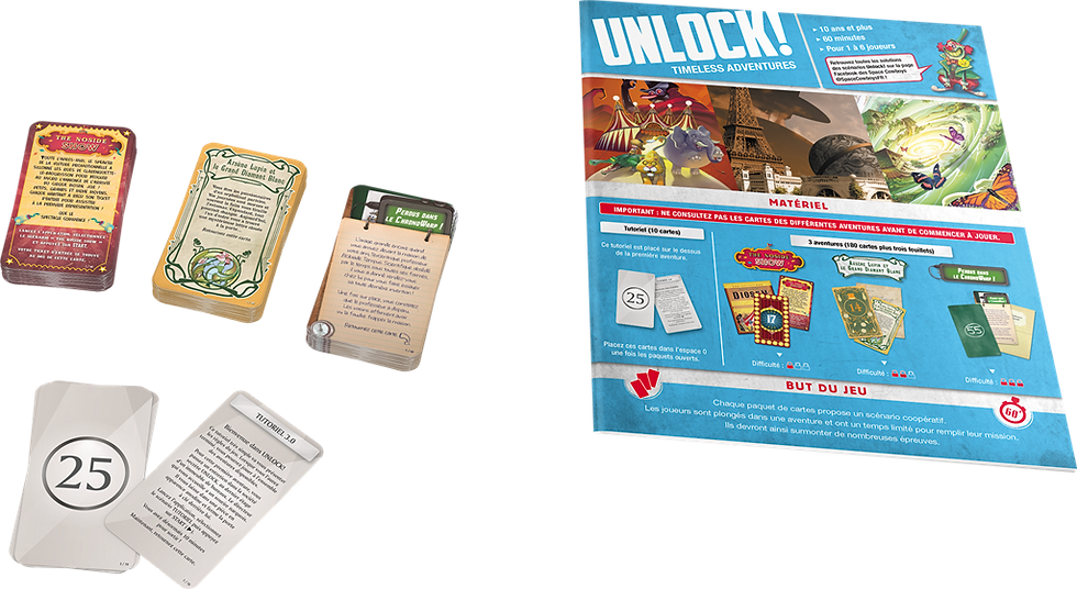 Miniature : UNLOCK ! TIMELESS ADVENTURES
