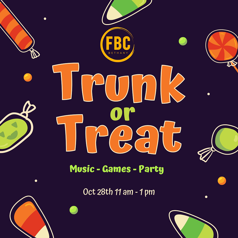 Trunk or Treat