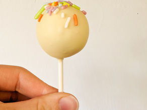 Grain-Free Birthday Cake Pops {paleo options, dairy-free options}