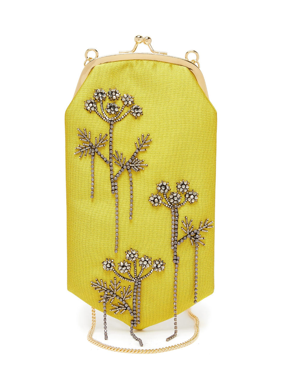 Erdem Beaded Mikado-silk cross-body bag