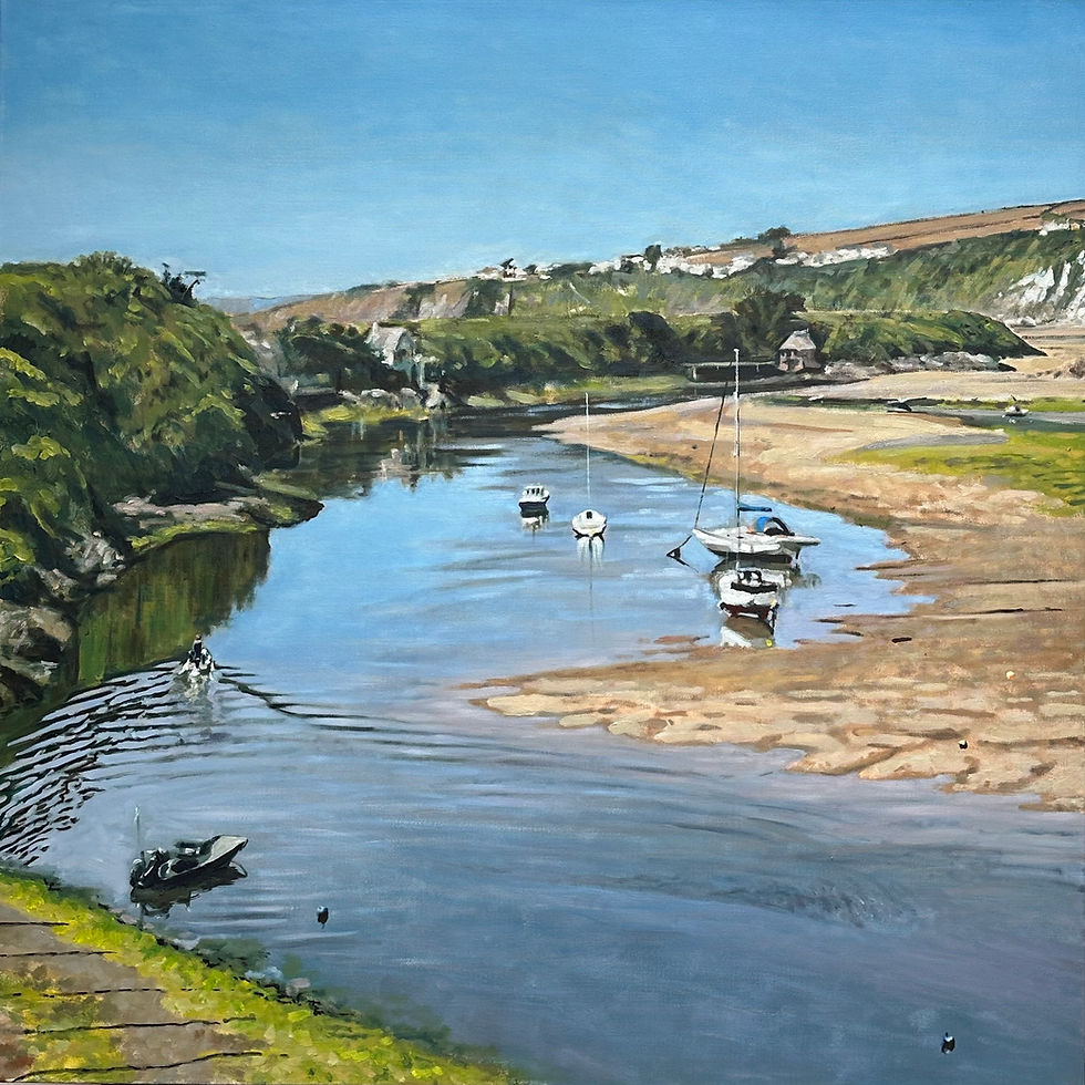 Avon at low tide