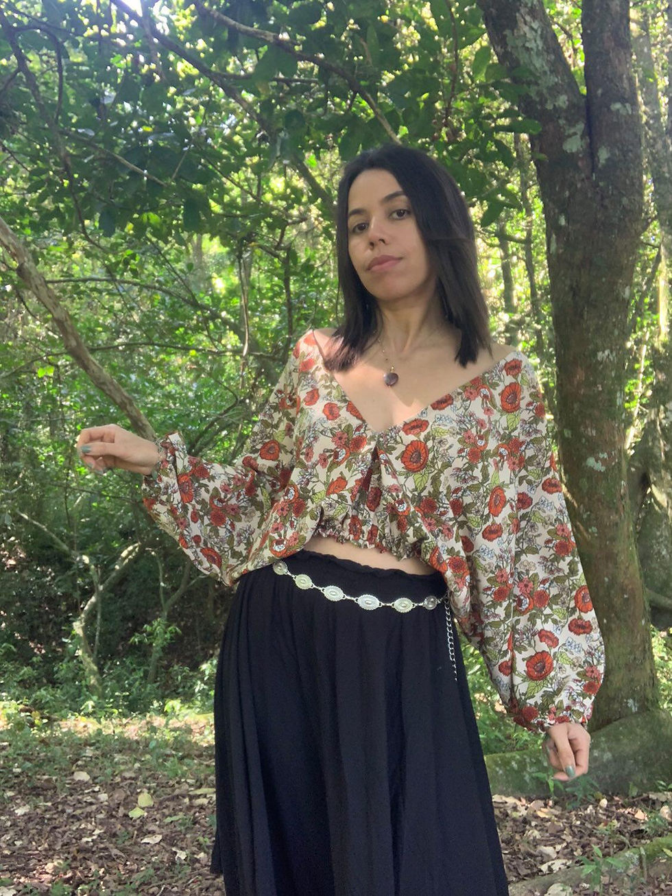 Miniatura: Blusa floral 