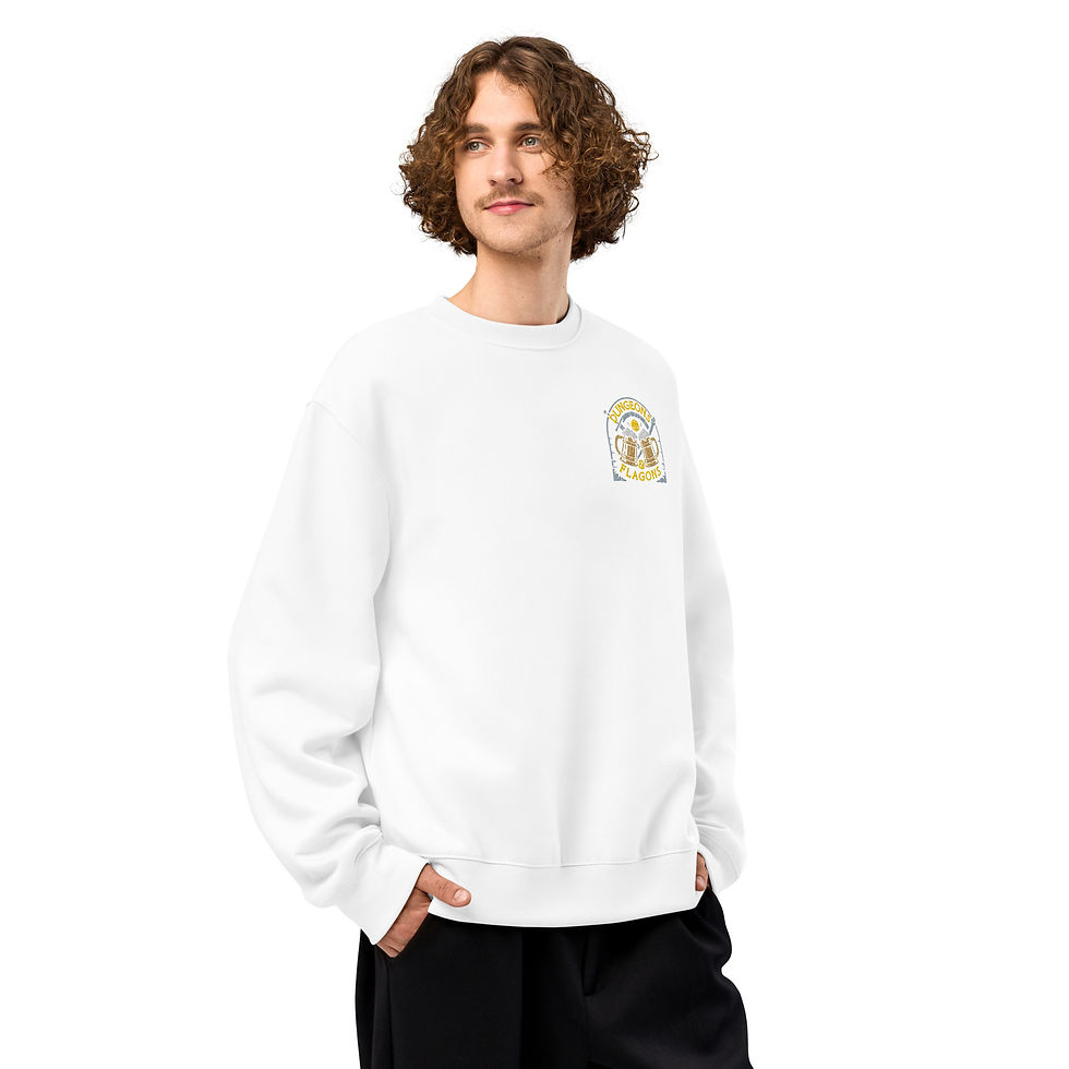 Thumbnail: Oversized heavyweight sweatshirt