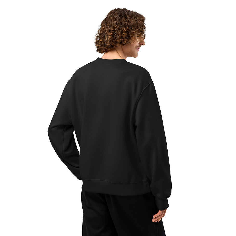 Thumbnail: Oversized heavyweight sweatshirt