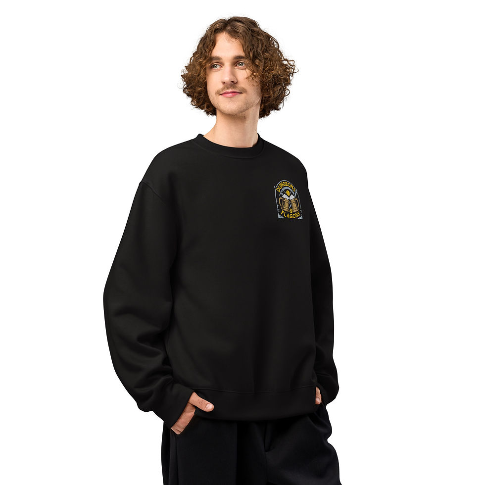 Thumbnail: Oversized heavyweight sweatshirt