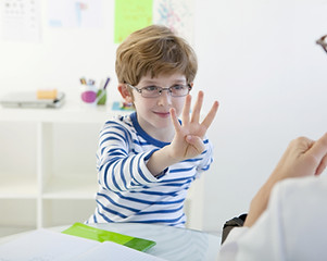Child In Speech Therapy