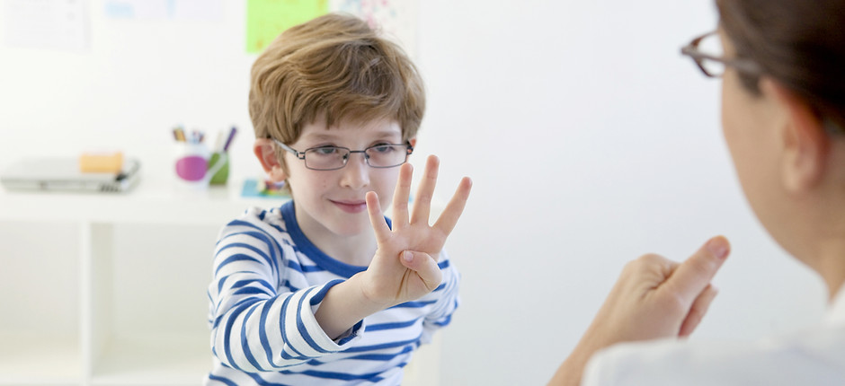 Kind in der Orthoptik