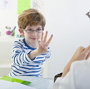 Child In Speech Therapy