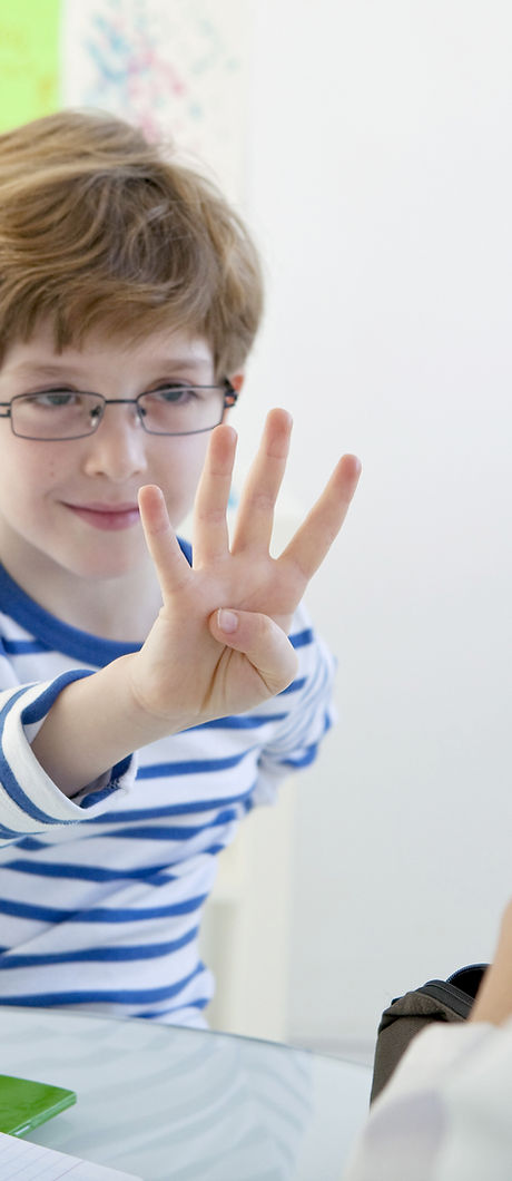 Child In Speech Therapy