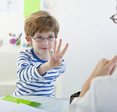Child In Speech Therapy
