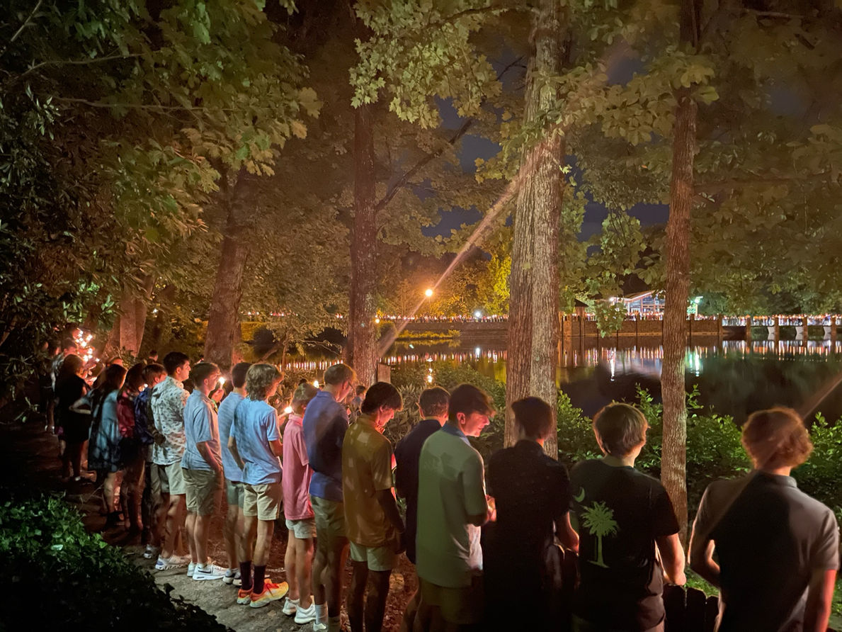 Candlelight service at Montreat Youth Conference 2022