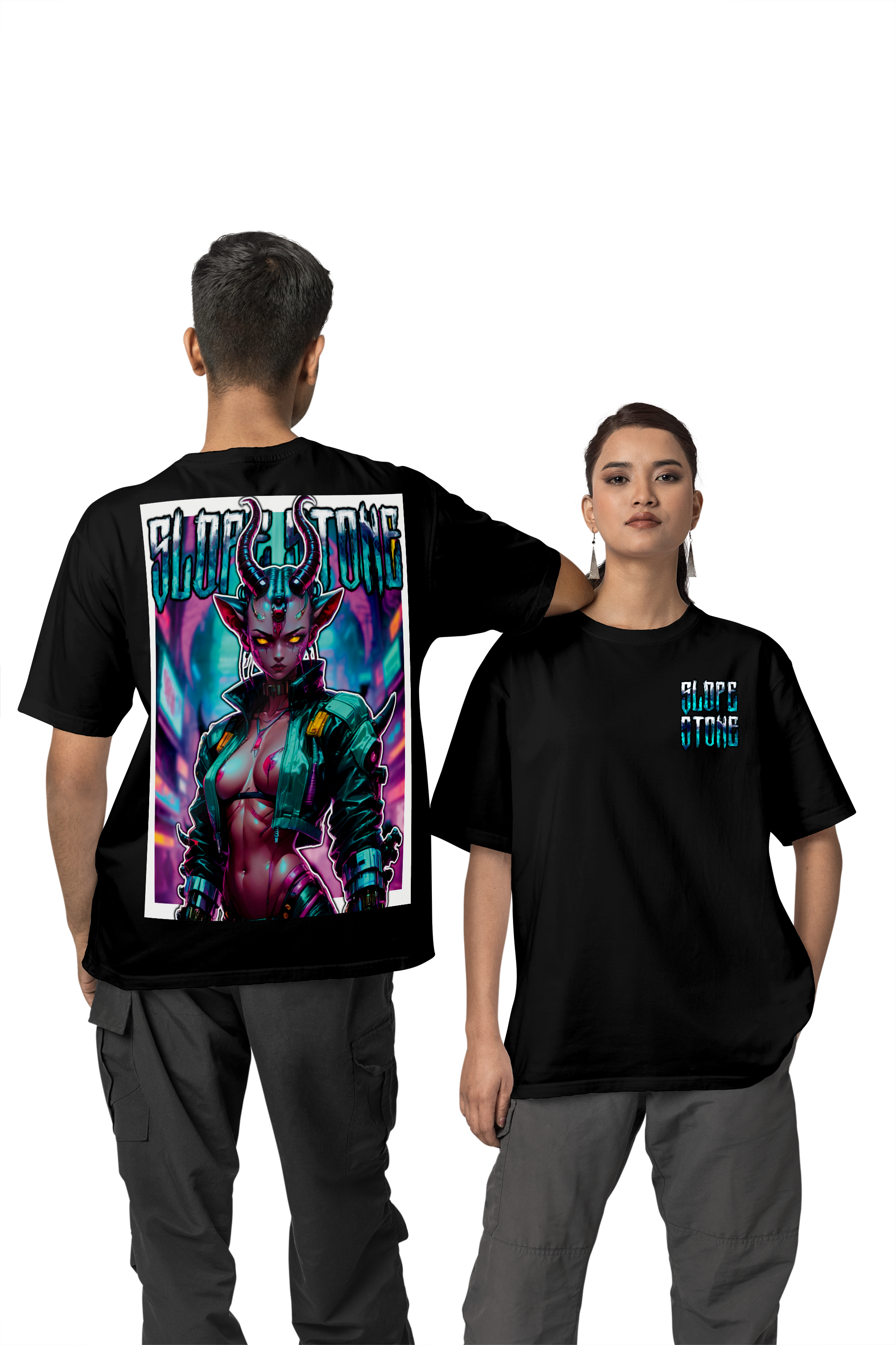 Cyber Valkyrie - Shirt - Black