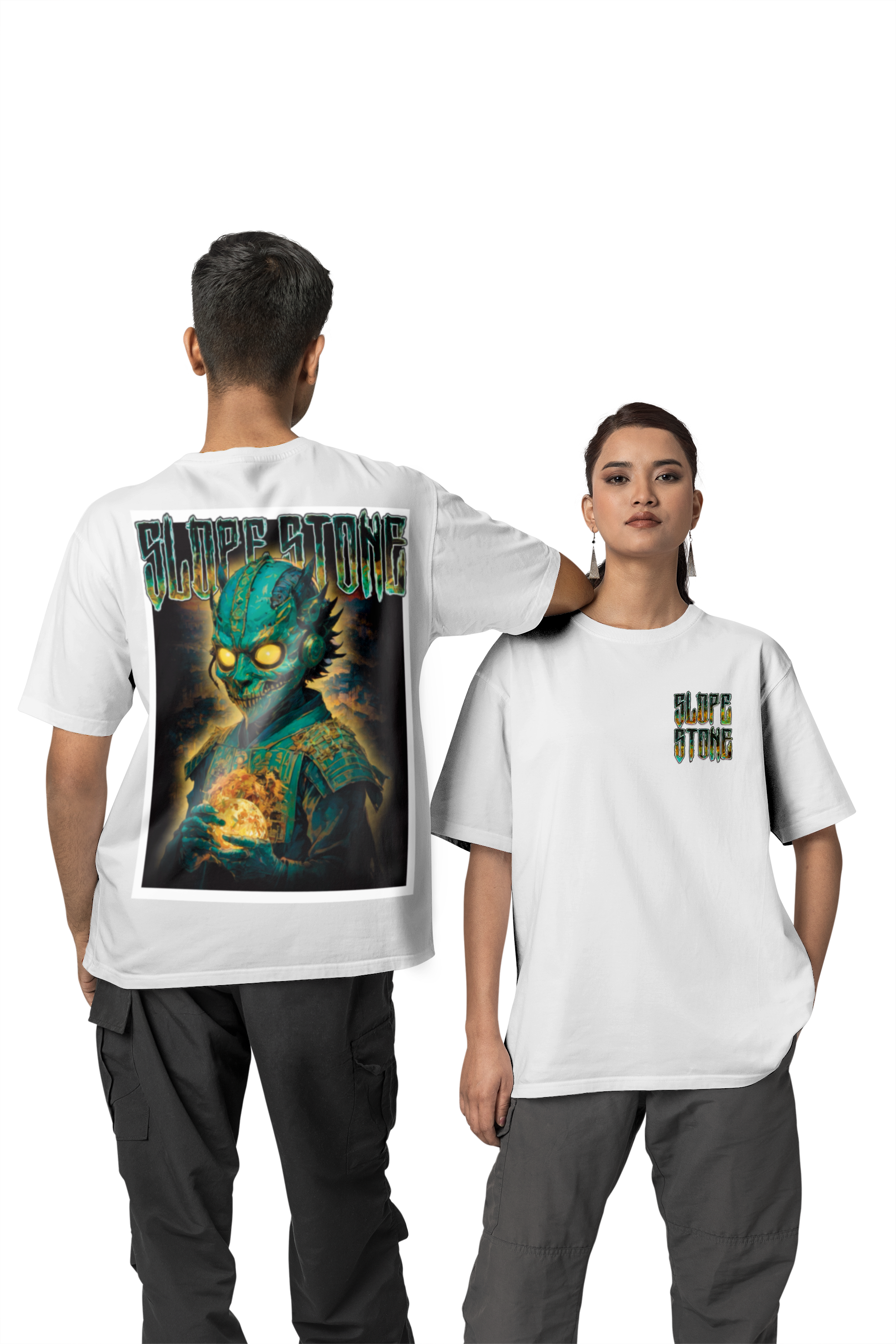 Cyber Monk - Shirt - White