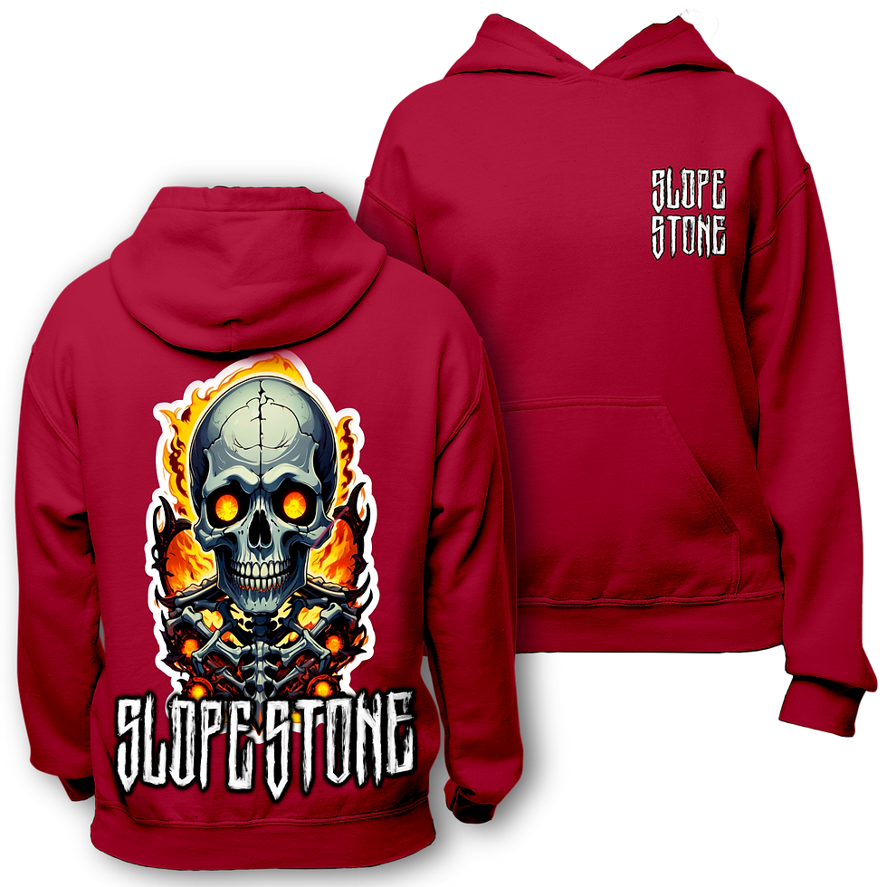 Miniaturbild: Hellfire Skull - Hoodie