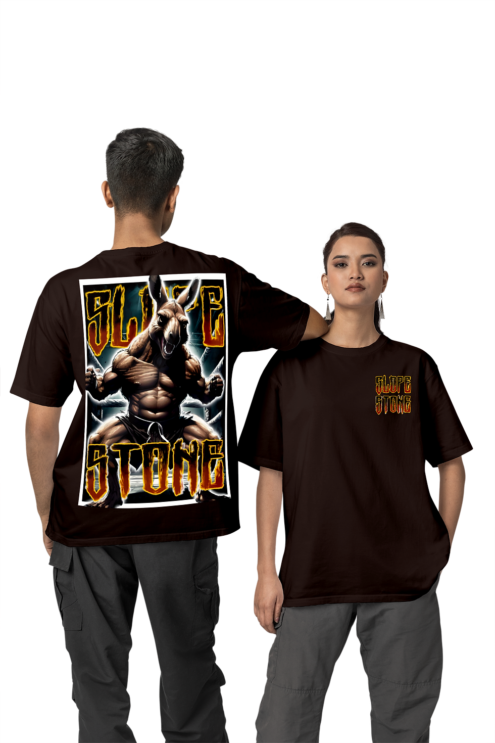 Miniaturbild: Australian Beast - Shirt - Dark Chocolate