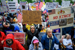 'No Kings" Protests Are Taking Over The Streets This Weekend 