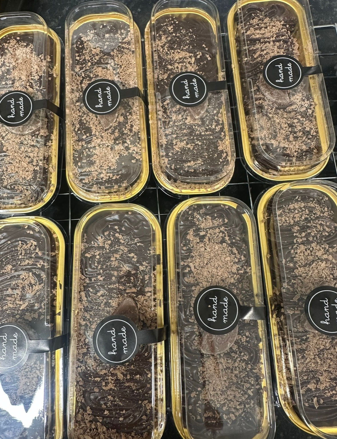 1 chocolate orange brownie loave