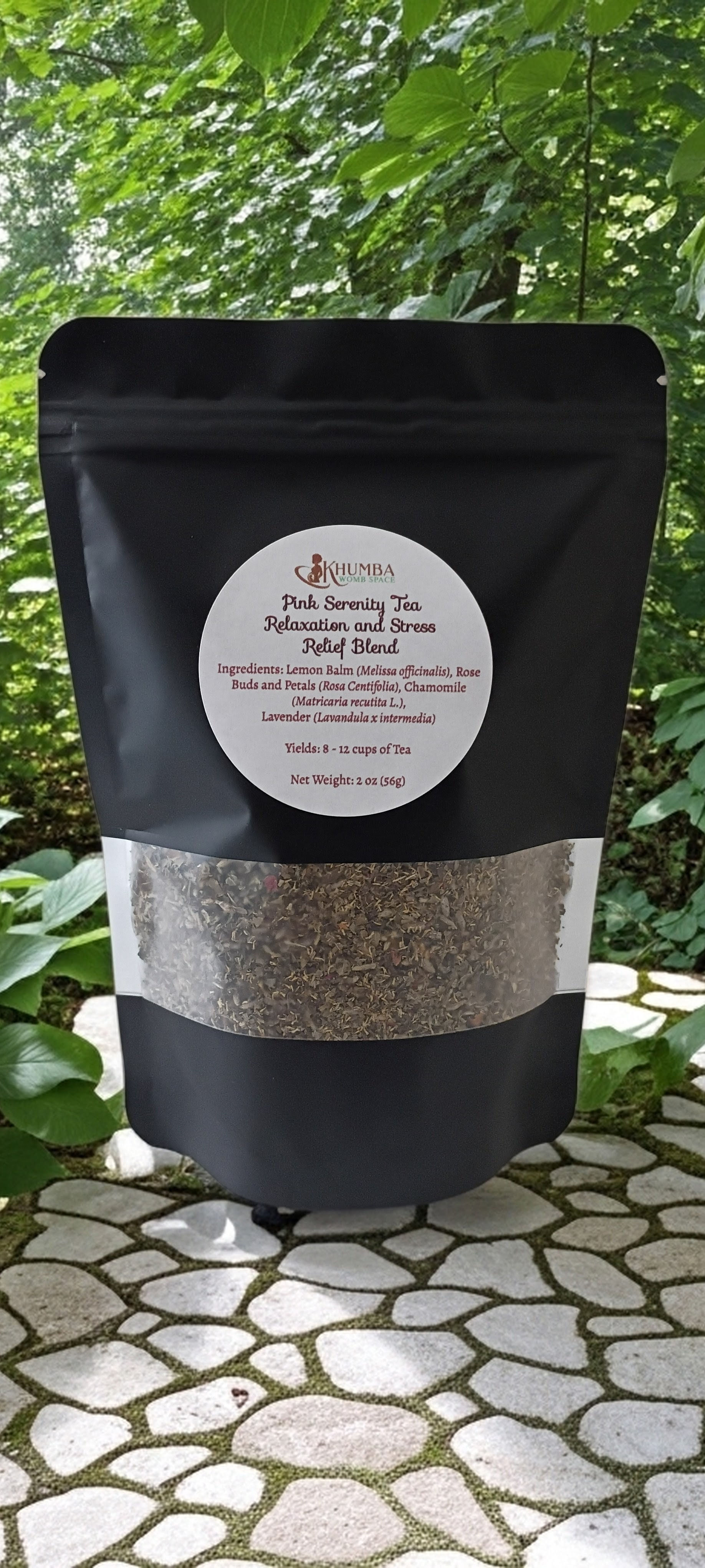 Pink Serenity Tea Relaxation and Stress Relief Blend