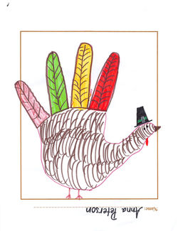 Draw a Hand Turkey