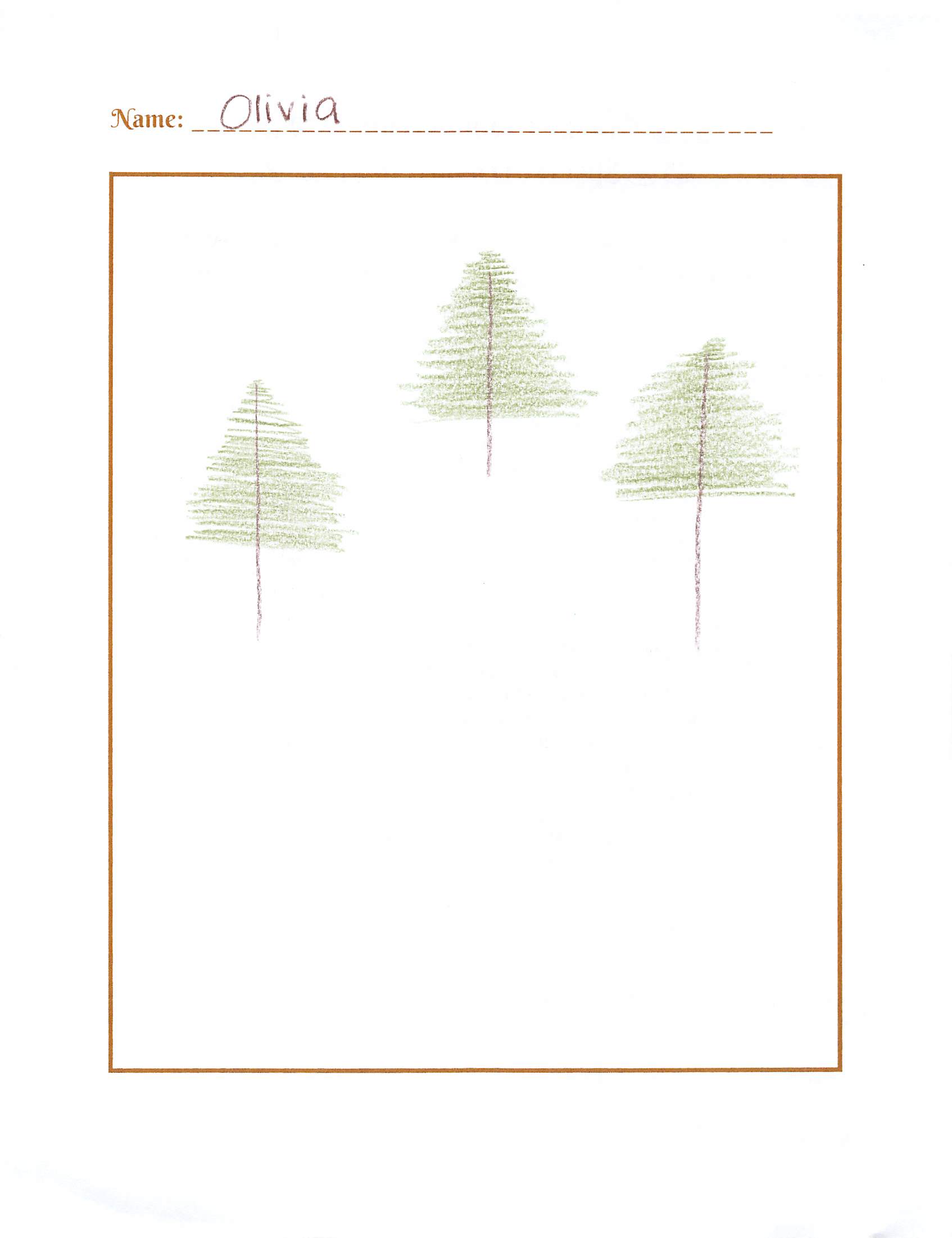 Draw a fall scene!
