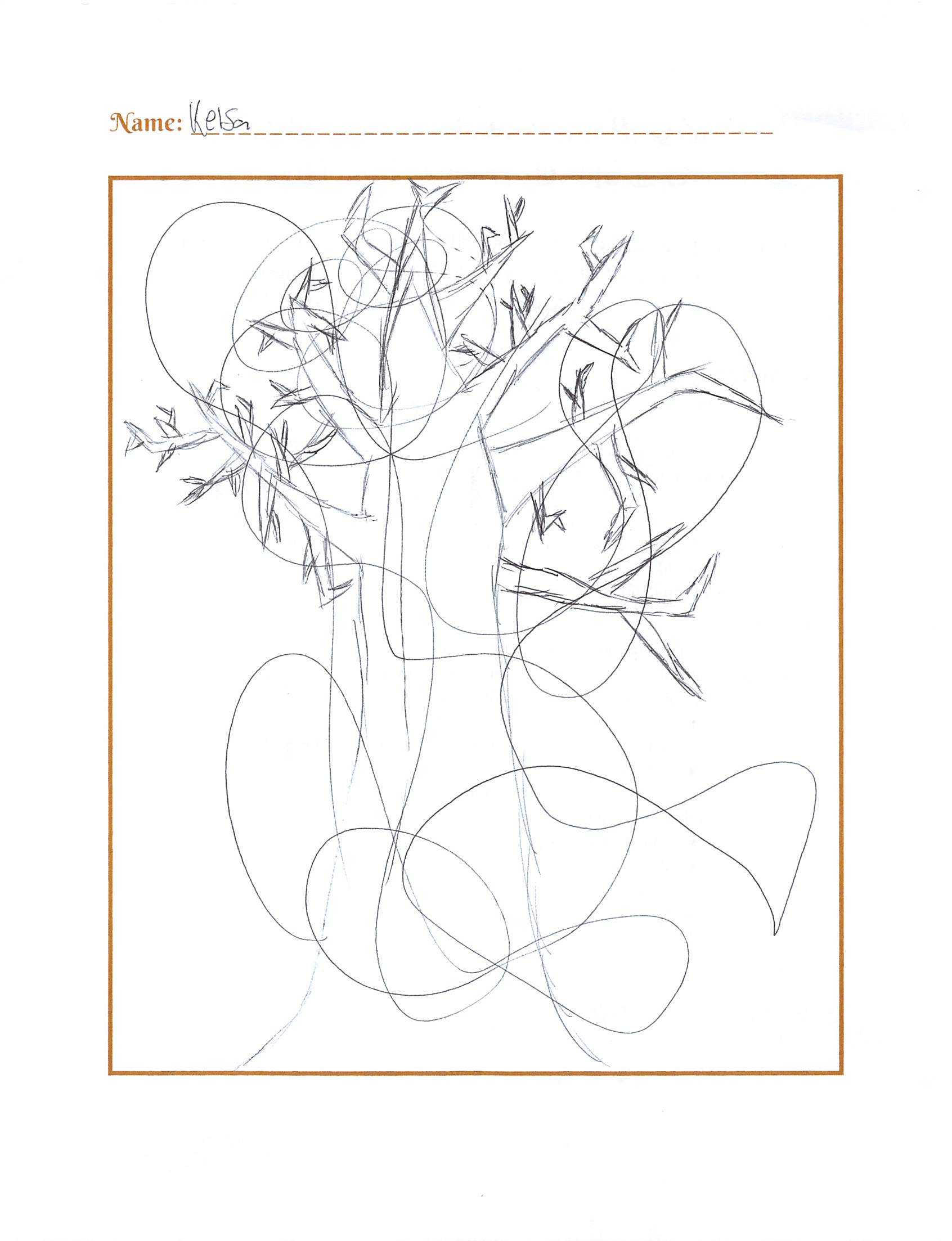 Draw a fall scene!