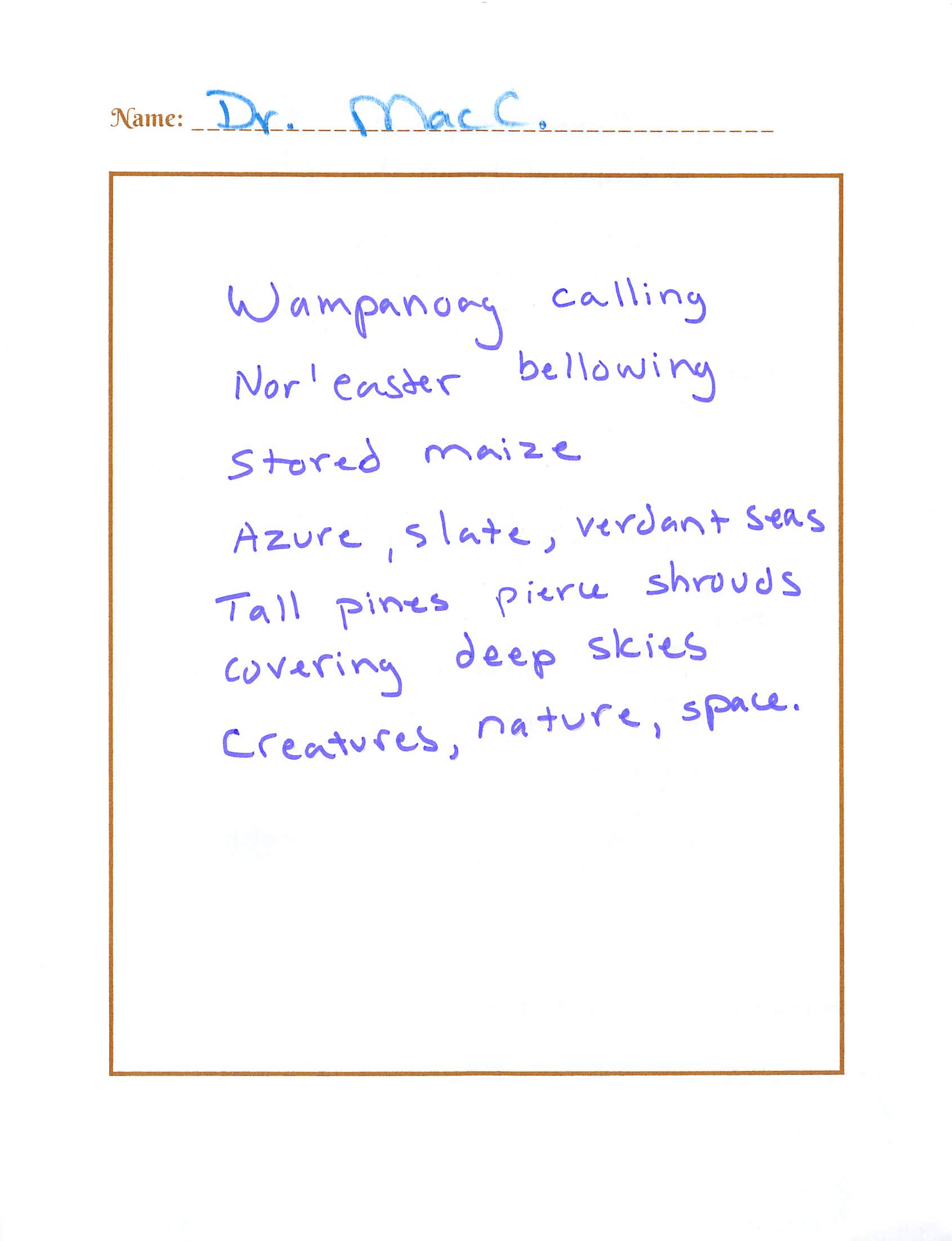 Write!
