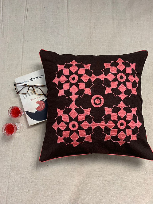 Hand applique Cushion