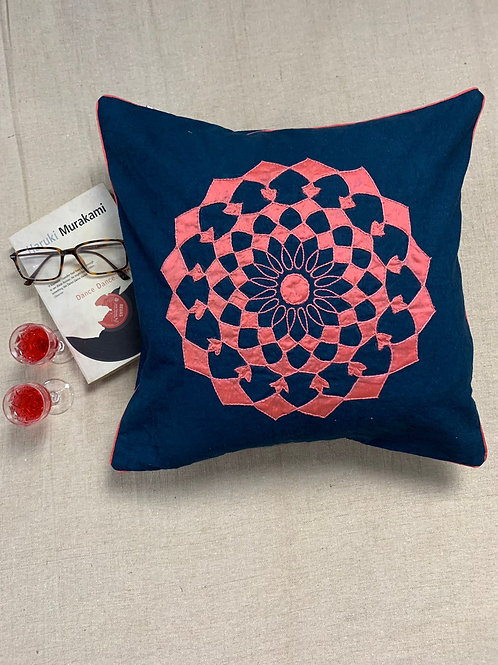 Hand applique Cushion