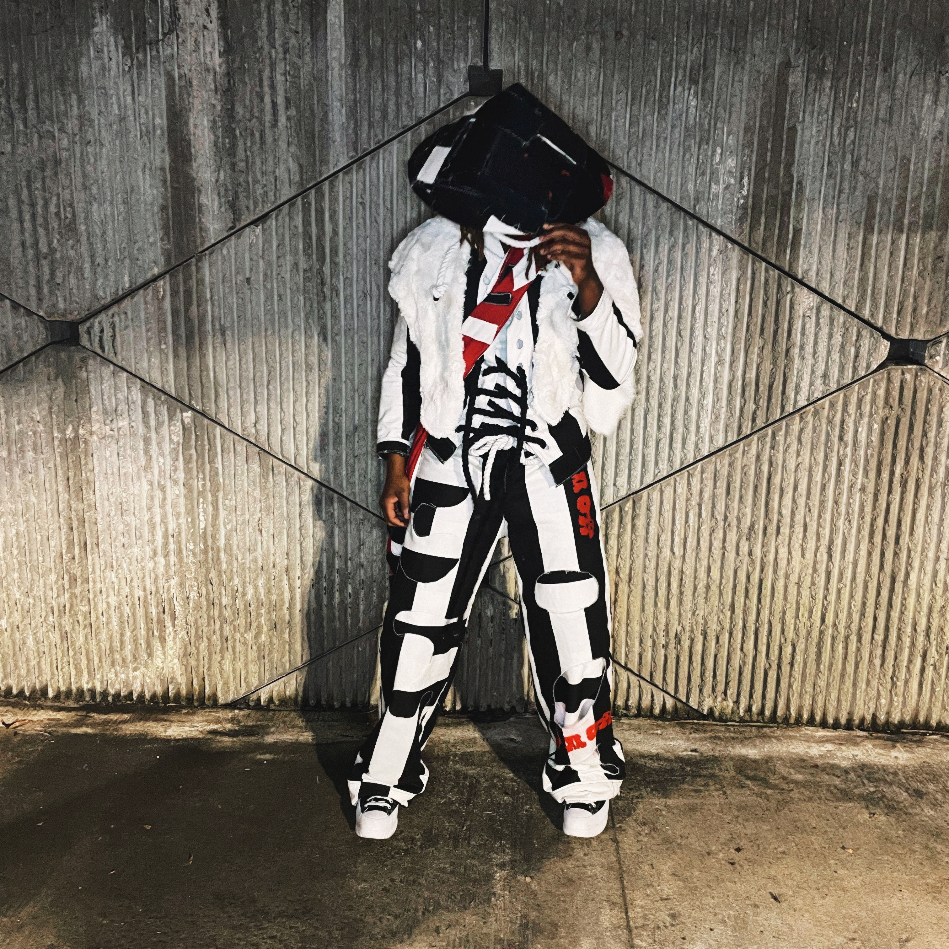 Rope Pants ( Black,White Red)