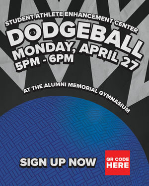 MTSU Dodgeball Poster