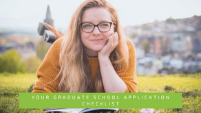 Your graduate school application checklist