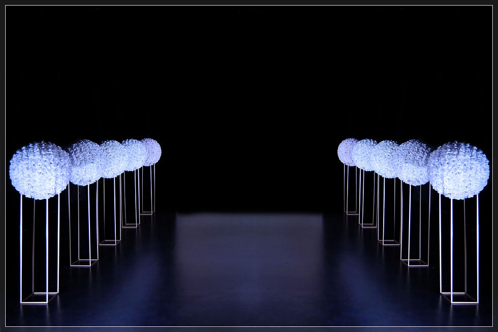 Allée de Boules de Fleurs