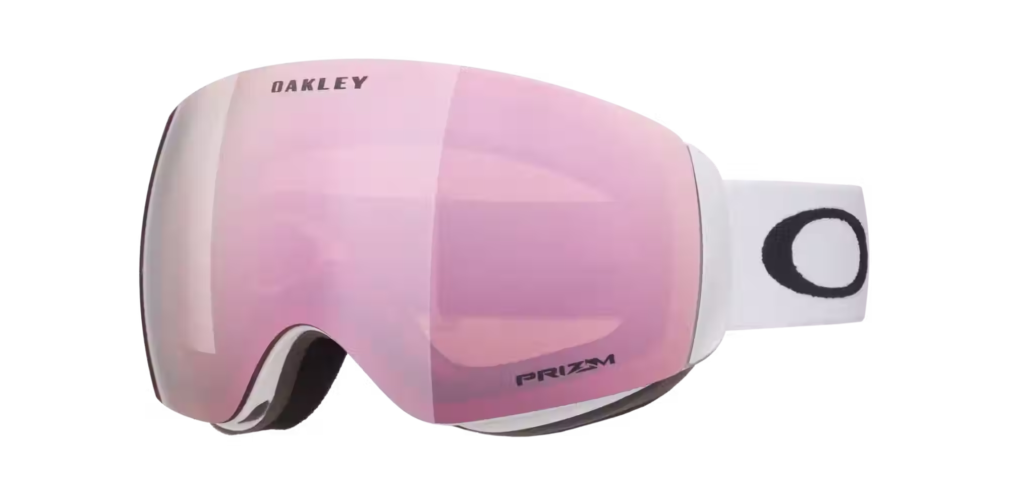 Oakley Flight Deck M Blanc avec Prizm Rose Gold
