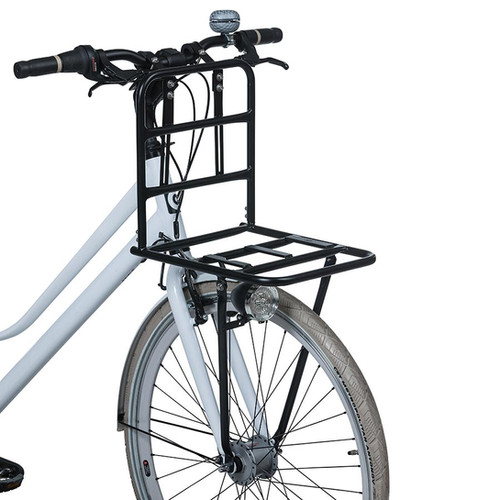 Porte-bagage avant aluminium avec rebords Portland Basil