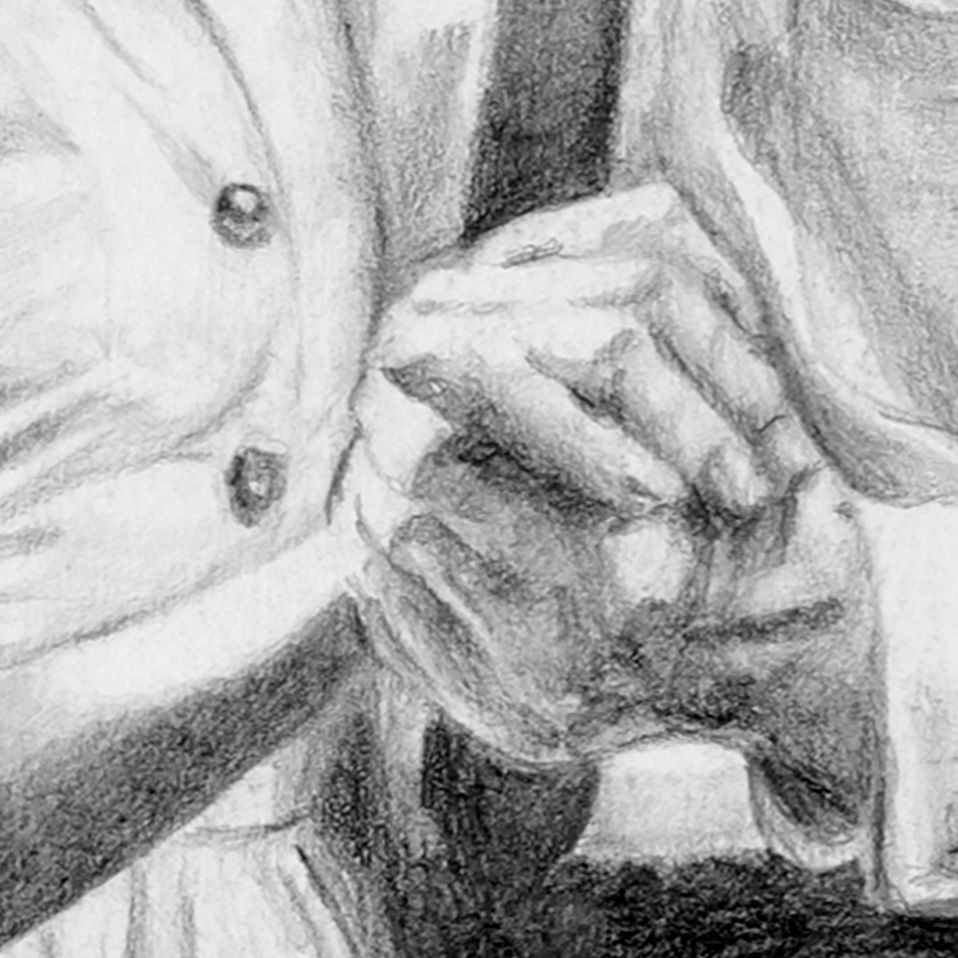 "A Time to Dance" – Inspired by Ecclesiastes 3
"A time to weep and a time to laugh, a time to mourn and a time to dance."
This beautifully rendered pencil drawing, A Time to Dance, captures the essence of joy, love, and God’s gift of companionship. The artwork portrays a young couple lost in the moment, their hands clasped as they sway in an intimate dance. Their expressions reflect pure delight—an embodiment of the laughter and love that God weaves into our lives.
Rooted in the wisdom of Ecclesiastes 3, this piece reminds us that life unfolds in seasons. While there are times of sorrow, there are also divinely appointed moments of celebration. The radiant happiness in their faces invites us to cherish the blessings that God bestows—the love of a spouse, the innocence of shared joy, and the beauty of simple, unguarded moments.
The artist's masterful use of light and shadow creates a timeless atmosphere, evoking a sense of nostalgia and warmth. The young woman’s flowing dress and the gentleman’s classic attire suggest an era of elegance, yet the emotions they share are timeless. This drawing is more than just a depiction of a dance; it is a testament to God’s goodness, a visual reminder to embrace life’s joyous occasions with gratitude and faith.
Perfect for collectors of faith-inspired artwork, A Time to Dance would make a stunning addition to any home, inspiring all who see it to treasure the seasons of joy that God so graciously provides.
