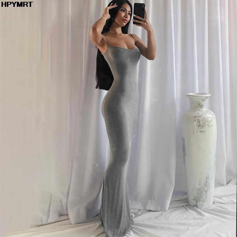 Vestido Longo de Cetim Serena