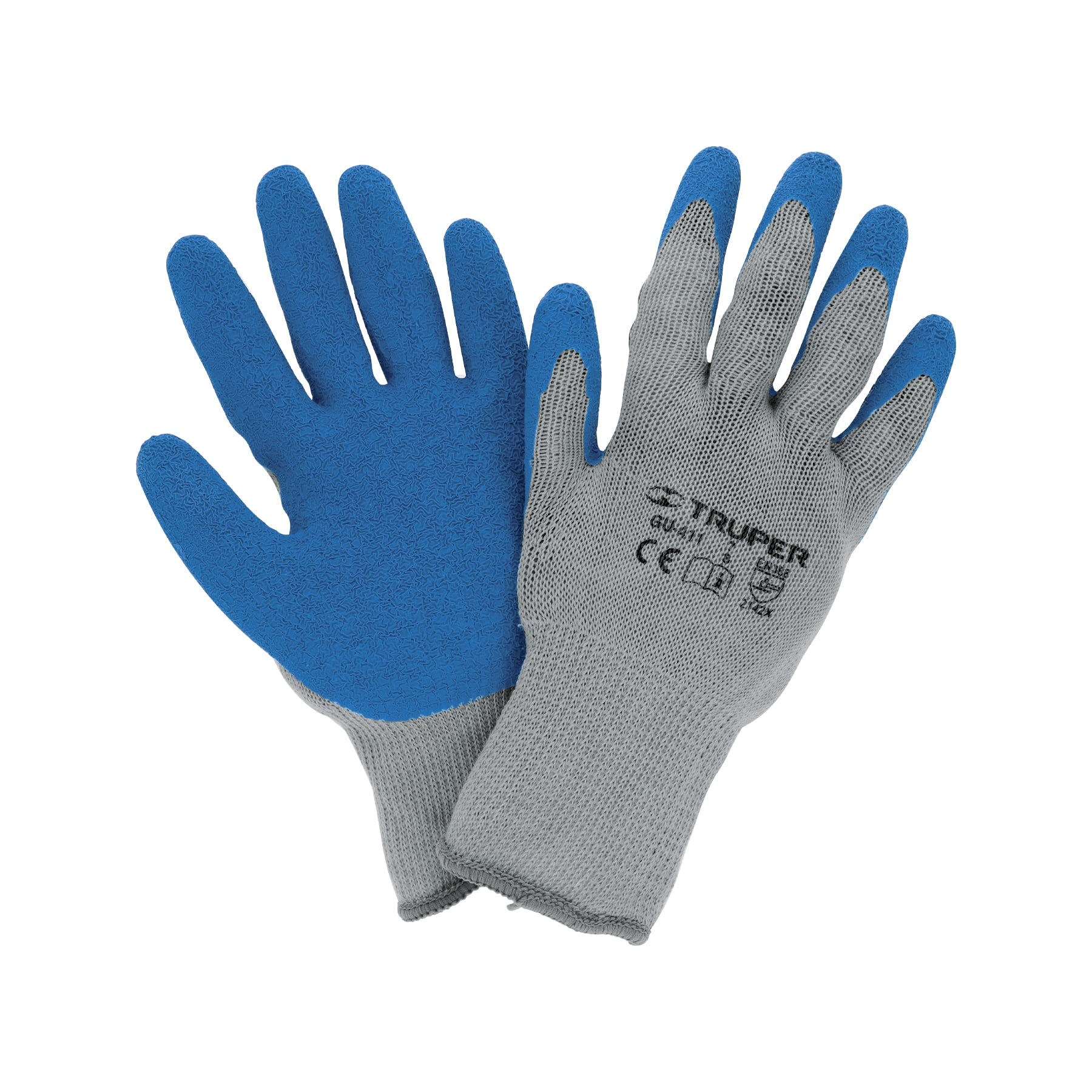 Guantes de poliéster recubiertos de látex, G, TRUPER - 15267