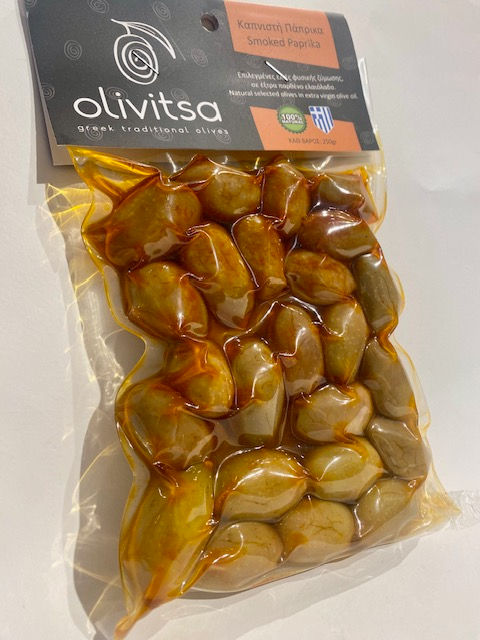 Thumbnail: Grosses Olives de Doliana Peloponese au paprika fumé