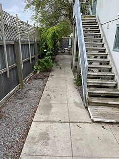 Pressure washer before 