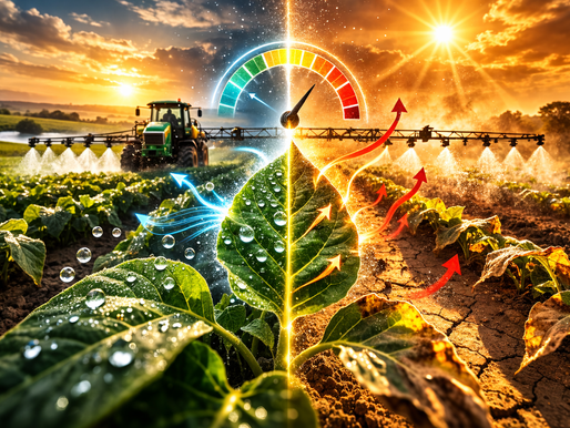 VPD na pulverização: como o Déficit de Pressão de Vapor decide se o fertilizante foliar entra ou evapora