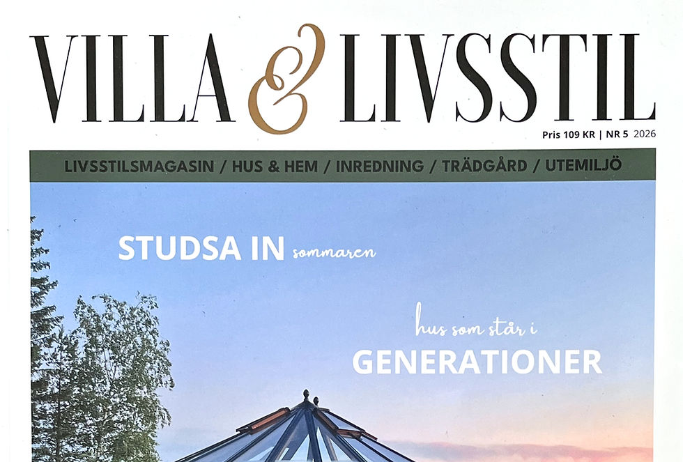Möt BAOBAB i Villa & Livsstils sommarnummer