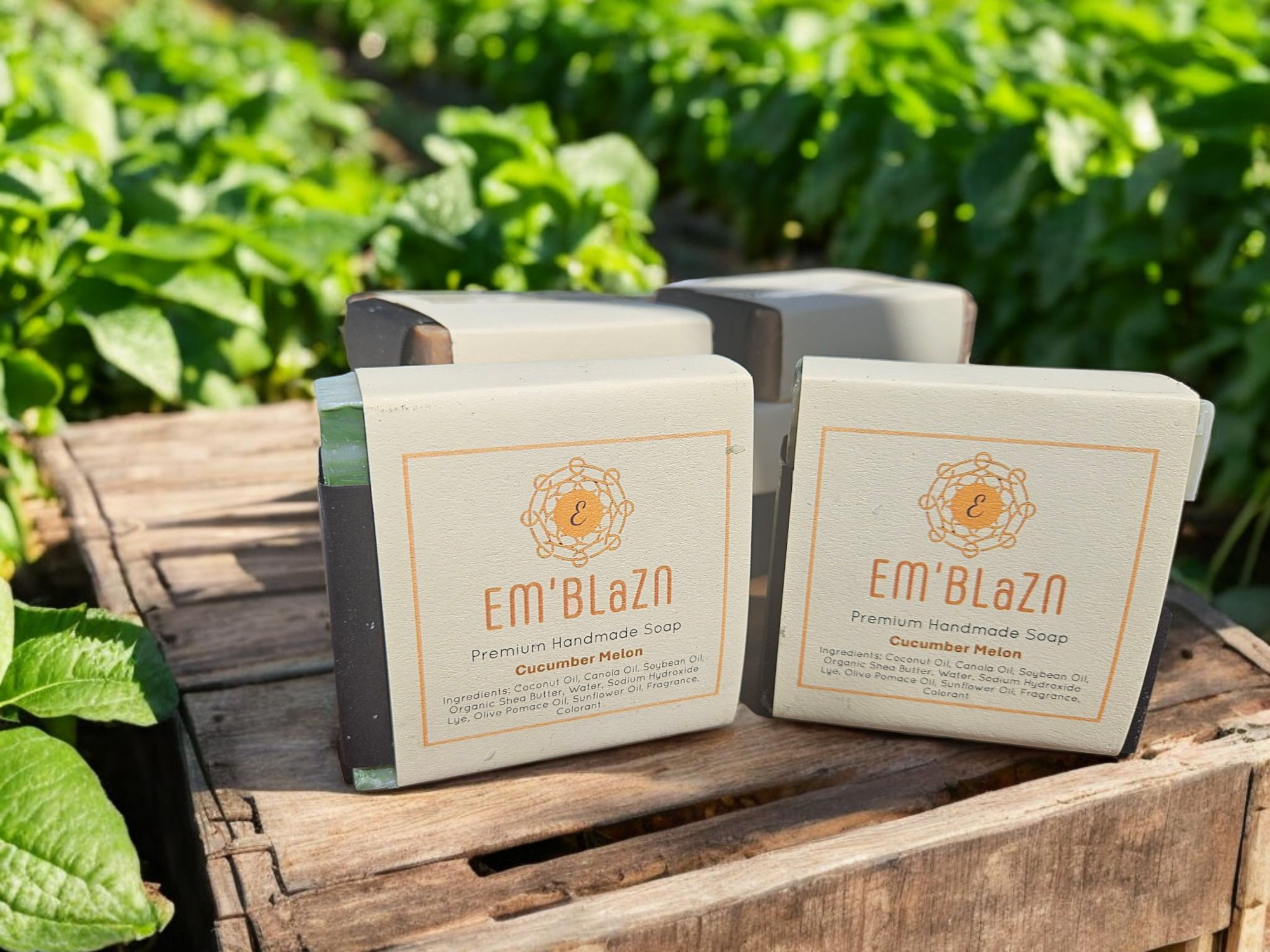 Emblazn Cucumber Melon Soap